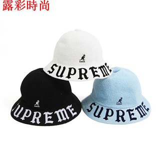 🌸精品包包🌸Kangol x Supreme 聯名印花毛巾料漁夫帽盆帽