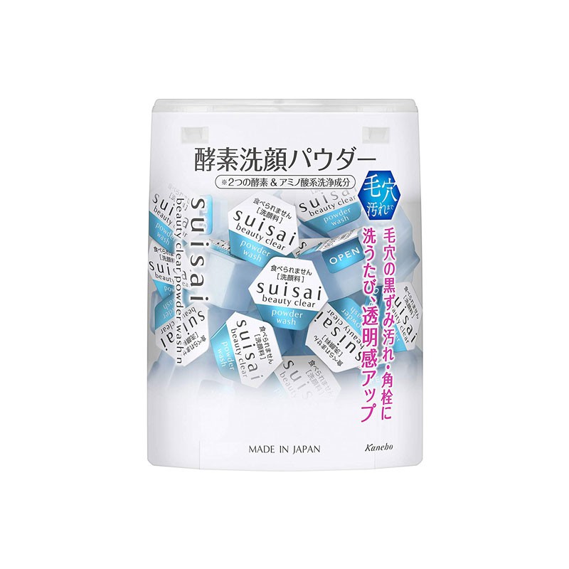 日本 Kanebo 佳麗寶 suisai 酵素洗顏粉N (32顆) 0.4g x 32 洗顏粉 淨透酵素粉N 酵素洗顏粉
