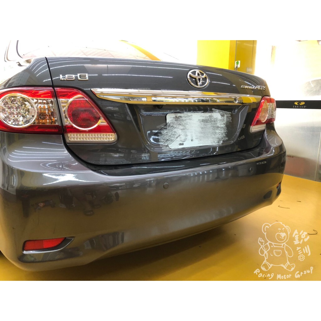 銳訓汽車配件精品-沙鹿店 TOYOTA 10.5代 ALTIS 安裝倒車2眼雷達 坎入式倒車雷達 外貼式倒車雷達