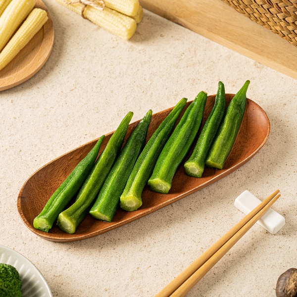 食安先生 鮮凍秋葵 500g/包 川燙 蔬菜 沙拉 日式 輕食 天天出