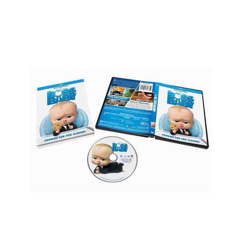 唱片 寶貝老板the Boss Baby 1dvd 英文發音英文字幕 蝦皮購物