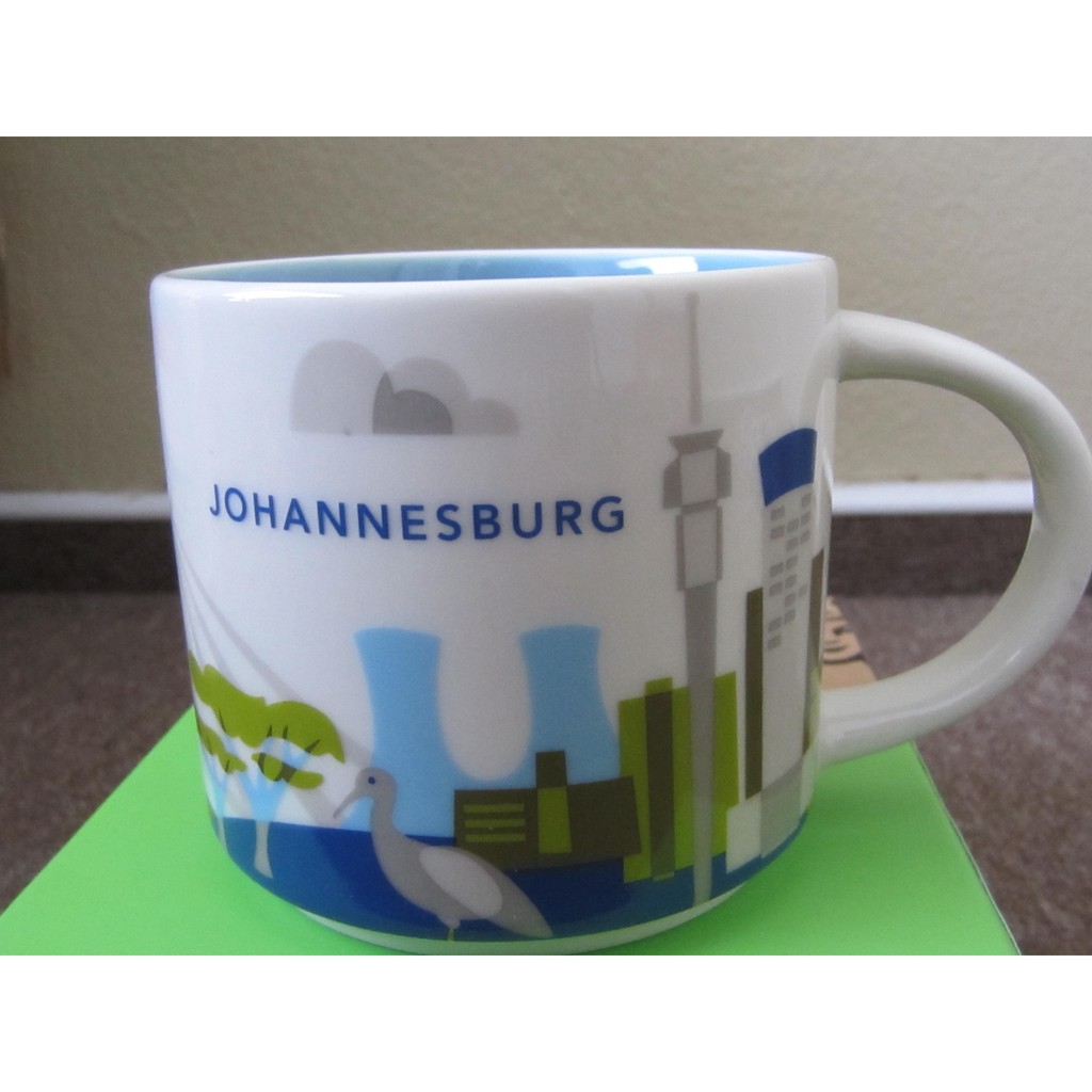 星巴克城市杯 Starbucks City Mugs - 南非。約翰尼斯堡 / 普利托利亞 Pretoria - 無現貨