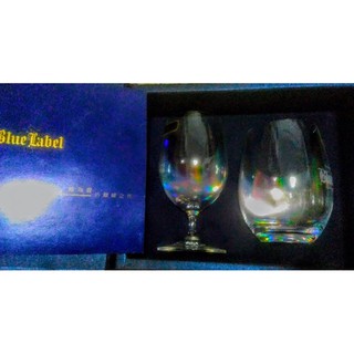 Johnnie Walker 約翰走路 藍牌(Blue Label)水晶玻璃威士忌杯 品茗組