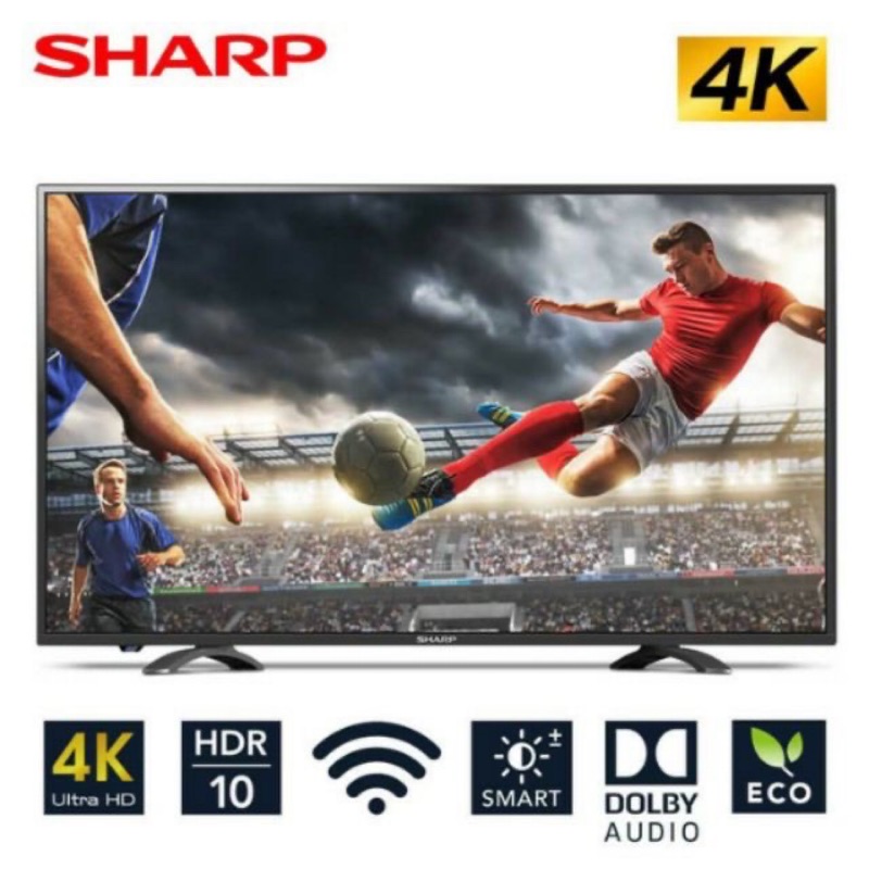 SHARP 50吋 4K 智慧連網顯示器