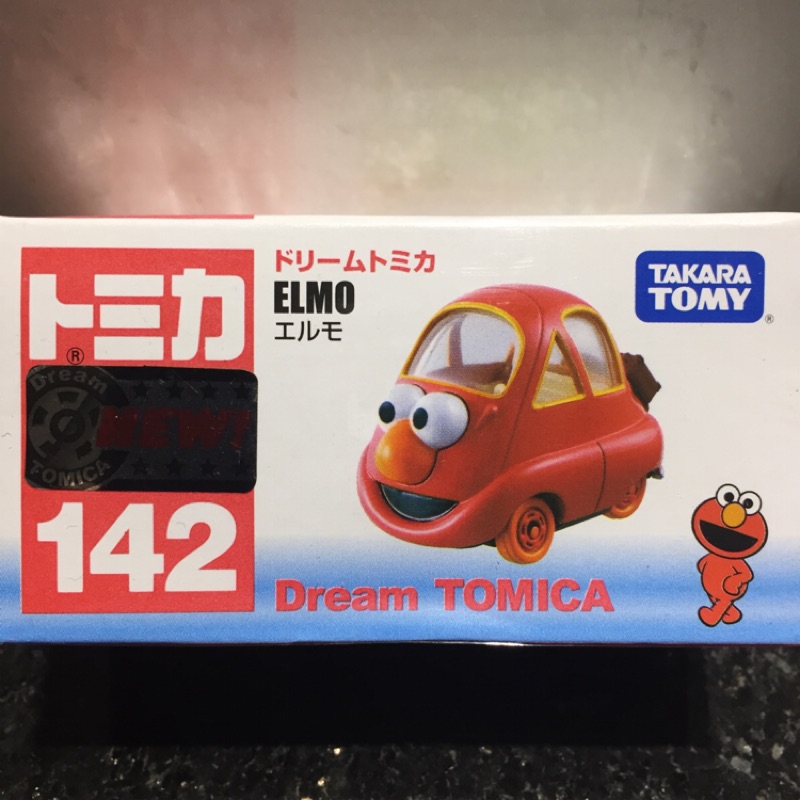 TOMICA TAKARA TOMY 日版 多美 微盒損 小汽車 ELMO 芝麻街 142