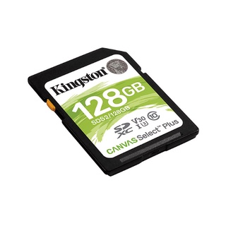金士頓128G Kingston Canvas Select Plus SDXC UHS-I U1 記憶卡【保固公司貨】