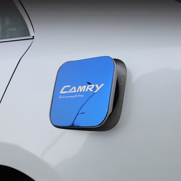 ANS汽車配件 TOYOTA （豐田） 第七代 7代 Camry 不銹鋼油箱蓋 油箱裝飾貼片