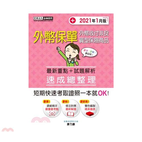 外幣保單證照速成總整理