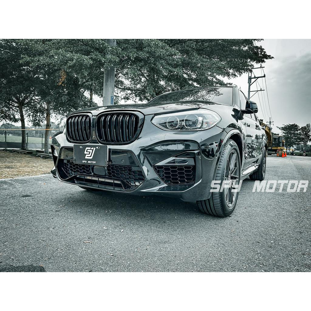 【SPY MOTOR】BMW G01 X3 F97 X3M樣式前保桿 側裙 車門版 後保桿 輪弧 四出尾飾管