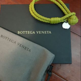 [全新]【BOTTEGA VENETA】經典編織小羊皮雙繩手環