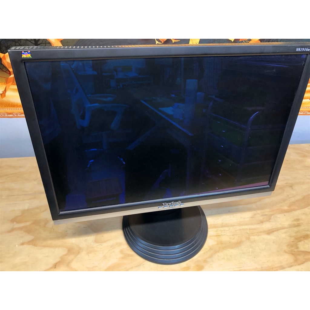優派 ViewSonic VA1916W 19吋 LCD 寬螢幕 液晶顯示器 螢幕 超薄邊框 16:10 顯示正常 🖥️