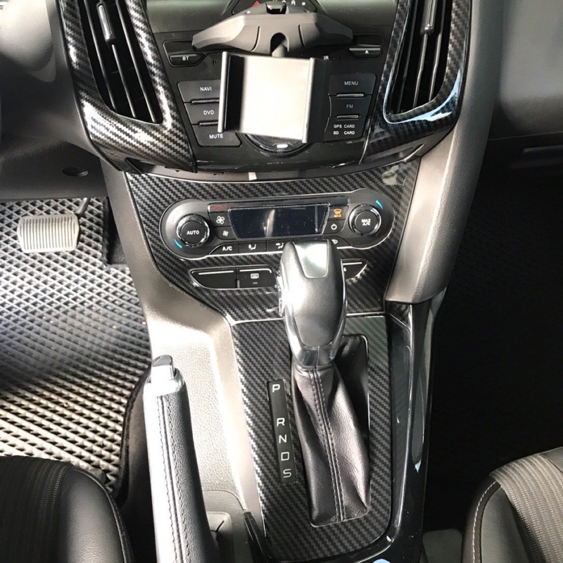 九七八汽車精品 🚗福特 FORD FOCUS MK3 專用 空調面板 冷氣面板 卡夢 水轉 碳纖紋路 貼片