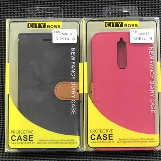 City boss NOKIA 8 8.3 Nokia8 Nokia8.3 手機保護套 側掀皮套 保護套 斜立支架保護殼