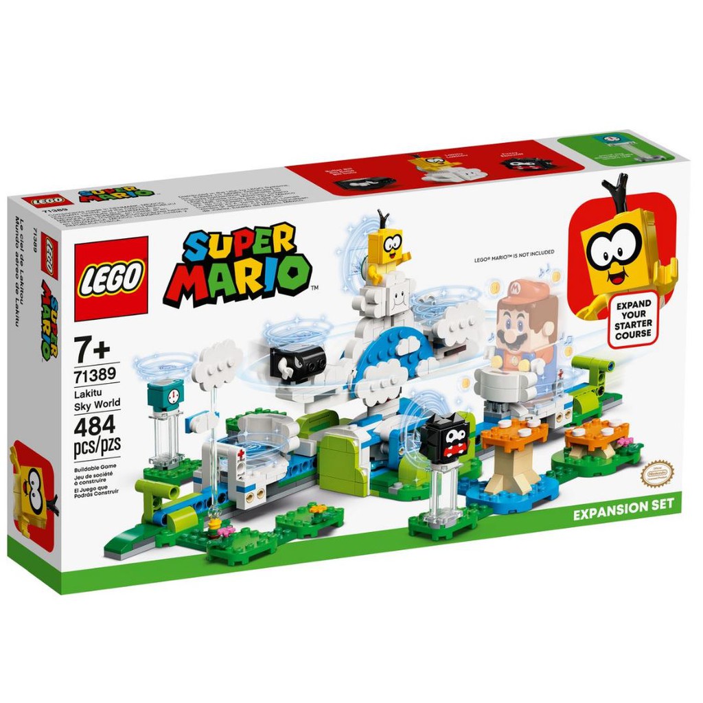 【台南 益童趣】LEGO 71389 超級瑪利歐系列 球蓋姆的天空世界 正版樂高 送禮 生日禮物 SUPER MARIO