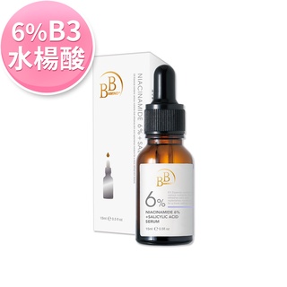 【BB Amino 科研】6%B3水楊酸控油調理精華15ml 我的心機 精華液