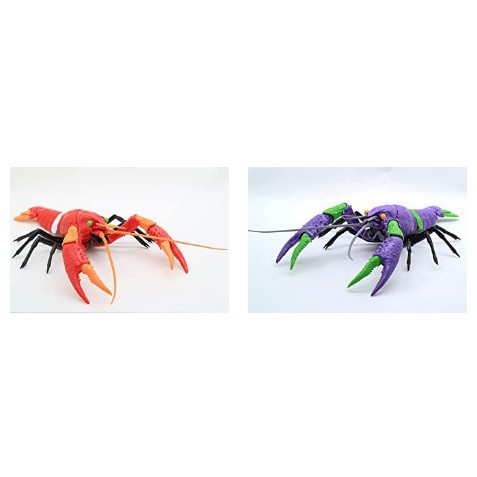 10/29發售富士美「自由研究系列」推出小龍蝦 x EVA配色拼裝模型