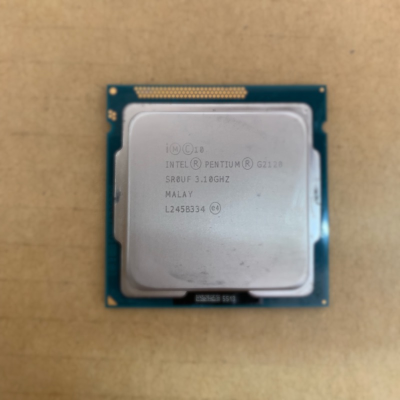 Intel Pentium G2120 處理器 3代 1155 cpu b75 z77適用
