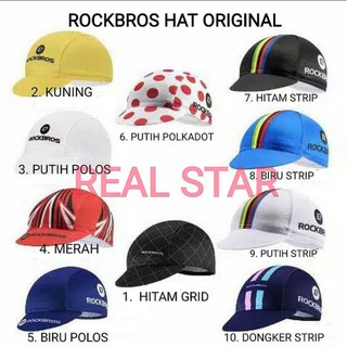 Rockbros 自行車帽 Mtb 騎行帽透氣 Rockbros 帽子騎行