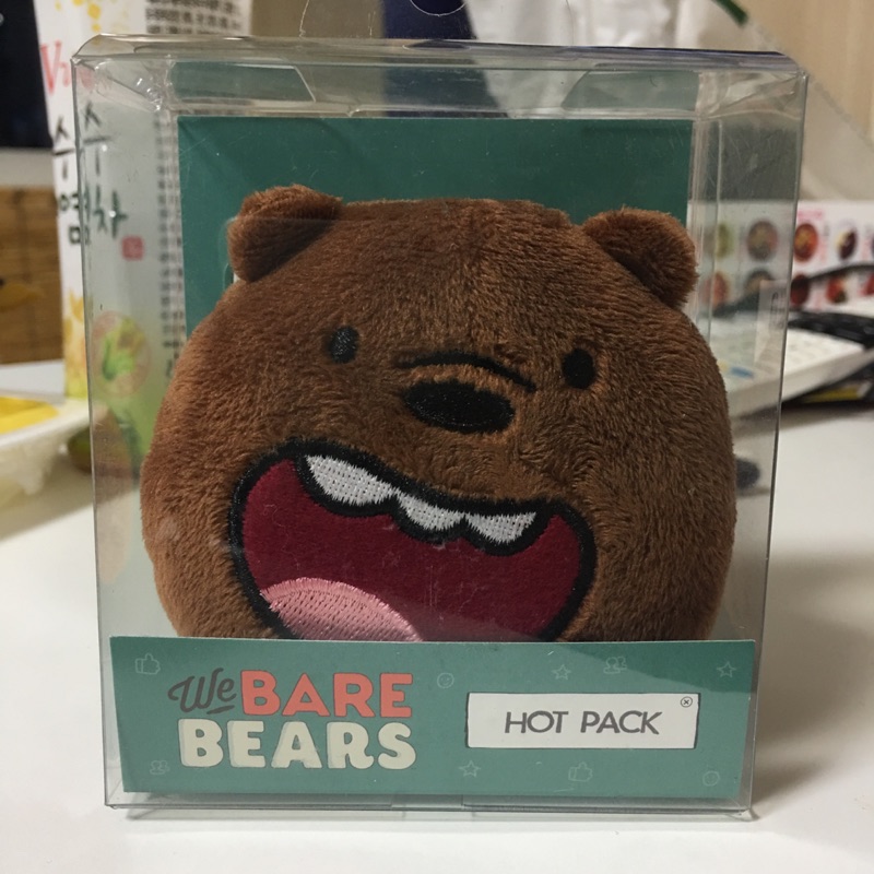 韓國弘大購入 WE BARE BEARS HOT PACK 可重複使用暖暖包