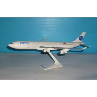 珍上飛— 模型飛機 : A340-200 (1:200) Sabena比利(編號:A340A13)