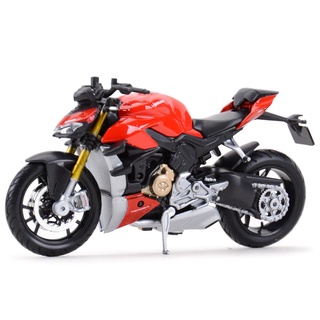 美馳圖Maisto 1:18 杜卡迪 Ducati Super Naked V4 S 靜態合金塑膠壓鑄機車模型收藏玩具