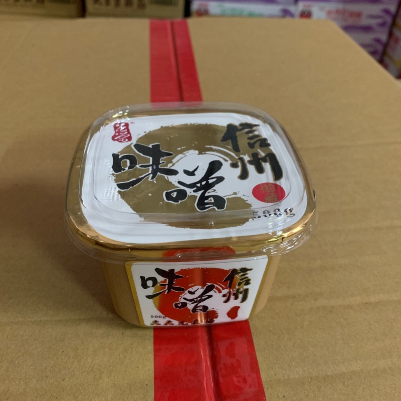 信州味噌 原味/昆布/鰹魚/札幌米味噌500克