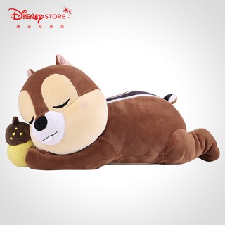 (現貨)[Disney] 上海迪士尼 奇奇 睡顏趴趴系列 毛絨娃娃 玩具公仔玩偶 睡覺抱枕