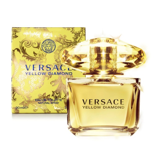 『☆AYP香氛賣場☆』Versace Yellow Diamond 凡賽斯香愛黃鑽女性淡香水90ML/TESTER