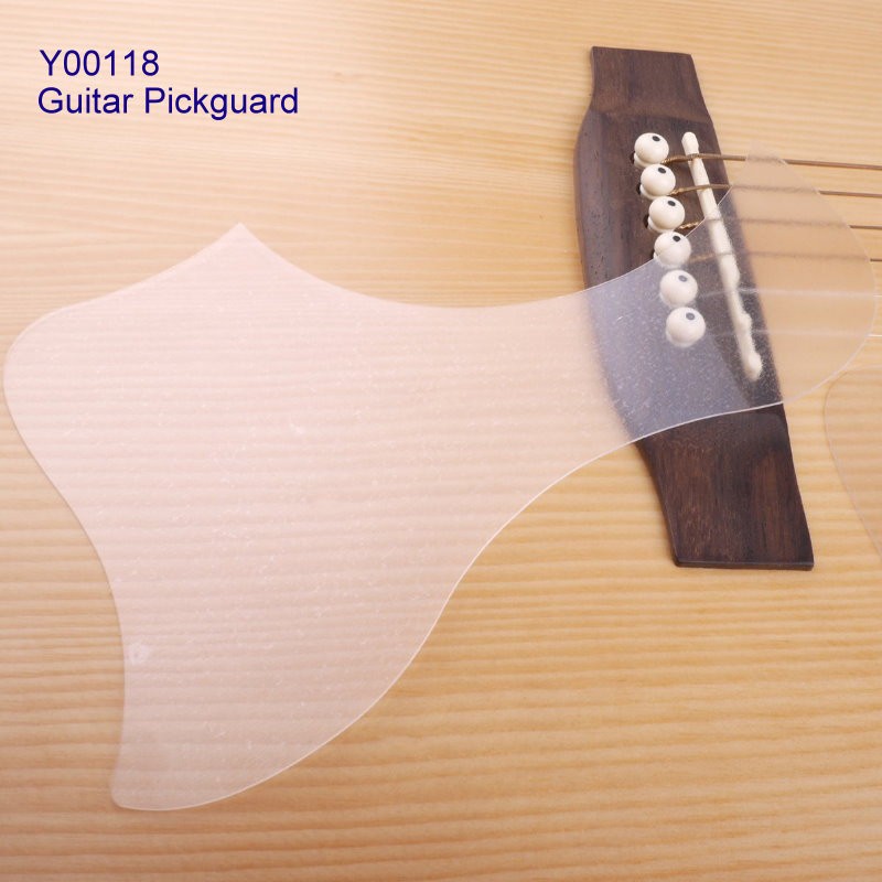 Y00118 飛鳥型 木吉他 民謠吉他 自黏 透明防刮護板 Pickguard [唐尼樂器]