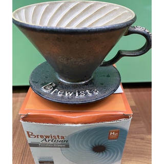 【咖啡妹妹】Brewista Tornado 新款陶瓷黑曜金螺旋濾杯