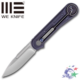 We Knife Double Helix雙螺旋鎖定藍色鈦柄折刀 / CPM-S35VN / 815D【詮國】