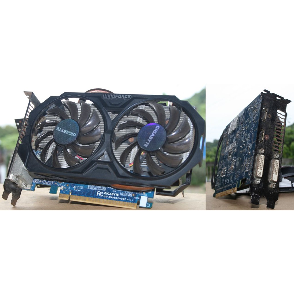 技嘉 GTX 750ti 2GD5 顯示卡