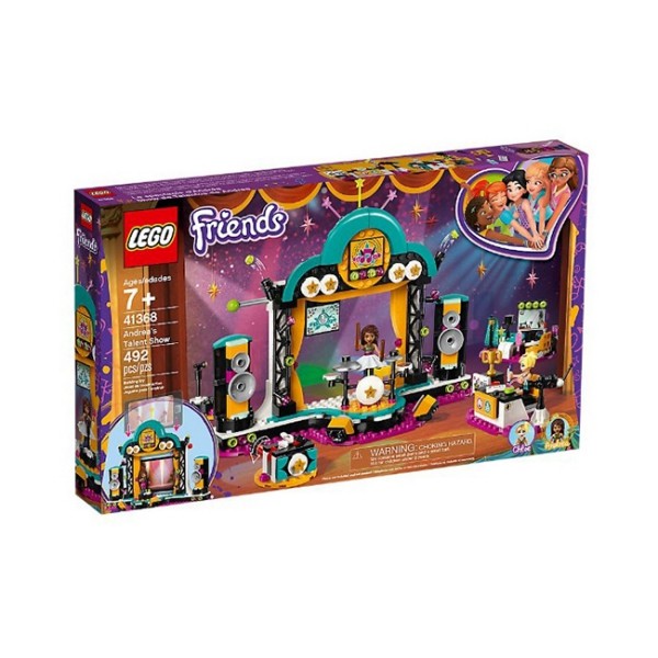 LEGO樂高Friends系列  安德里亞的才藝競賽 41368
