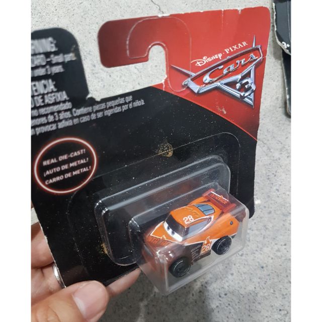 全新 mattel 美泰兒 絕版吊卡 汽車總動員 迷你小汽車 cars mini 合金車 堤姆