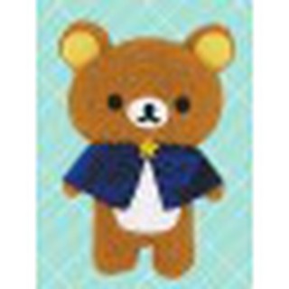 Toreba 日本正版空運景品-Rilakkuma 拉拉熊 懶懶熊 披肩 斗篷 娃娃