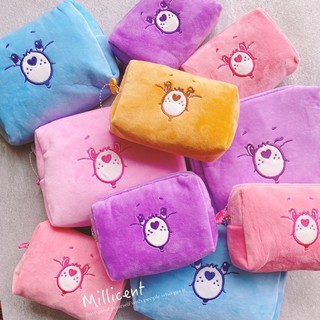 【米粒森】韓國大創聯名 彩虹熊 carebears 收納包 萬用包 化妝包 愛心熊 care bears