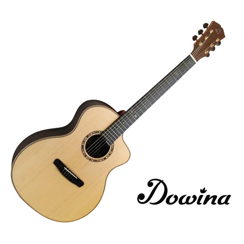 Dowina Cabernet GAC s 西堤卡雲杉木面板 41吋 斯洛伐克 全單板 民謠吉他【他,在旅行】
