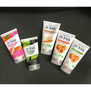 St Ives 杏果洗淨 面部 活力款 燕麥款 杏果款 磨砂膏 去角質 150g