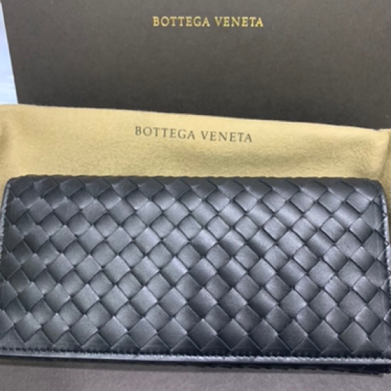 《DRIFTED》 BOTTEGA VENETA BV 編織 九卡 長夾 附包裝盒 提袋