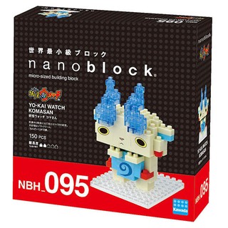 《JOJO模型玩具》《日本河田積木nanoblock NBH-095 妖怪手錶 小石獅 全新正版》現貨