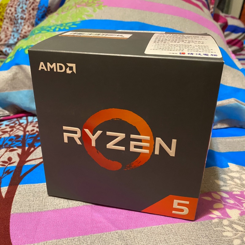 AMD R5 2600X CPU 處理器 只有空盒