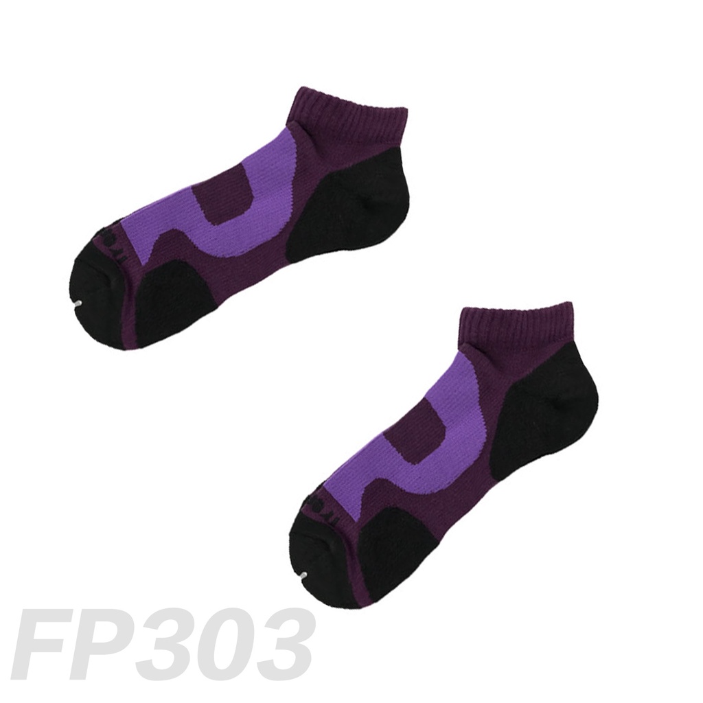 足立康TreeCom除臭襪 波紋運動型減壓低筒襪 男襪款 型號FP303（紫色）