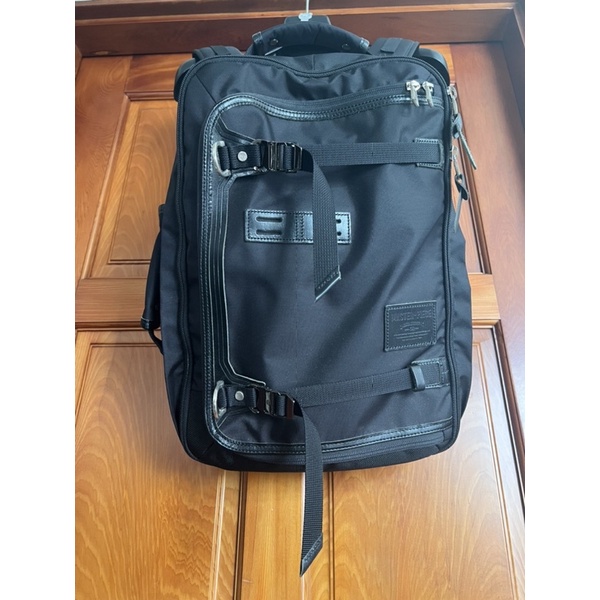 9成新 日本製 MASTER-PIECE POTENTIAL V2 BACKPACK 黑色兩用背包，公事包 有筆電夾層