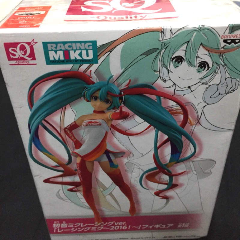 初音未來 SQ 賽車初音 正版 公仔 景品 racing miku 應援