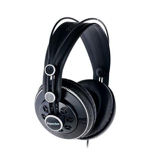 【凱米樂器】【 現貨 公司貨】Superlux 舒伯樂 HD681F 黑白色 專業 監聽級 耳罩式耳機
