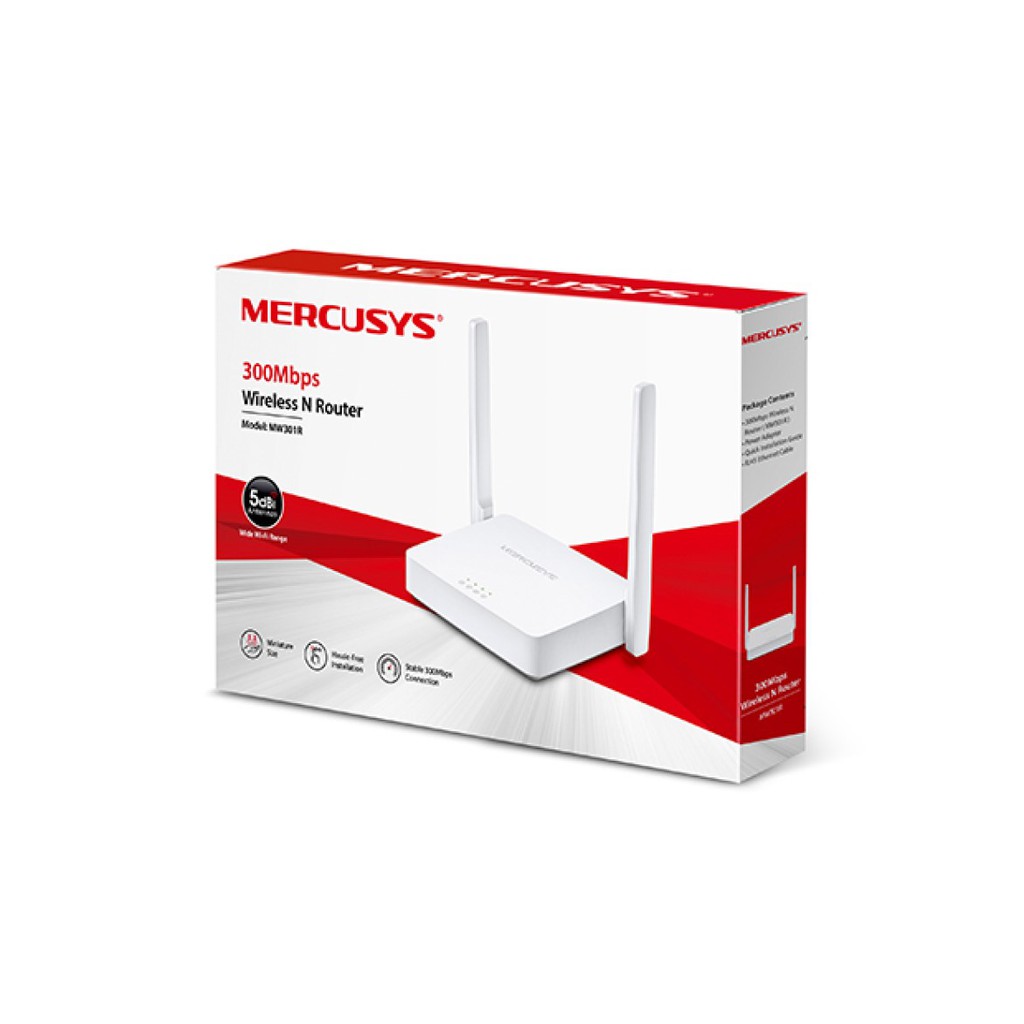 Mercusys水星網路 MW301R 300Mbps 無線網路wifi分享路由器  贈液晶螢幕清潔組