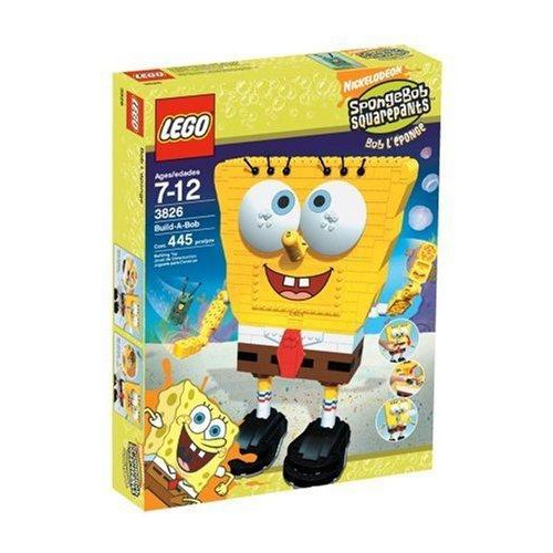 [玩樂高手附發票]公司貨 樂高 LEGO 3826 海綿寶寶 Build-A-Bob 絕版