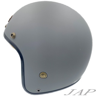 M2R BB-300 素色款 消光灰 半罩 復古帽 安全帽 輕量 全可拆洗