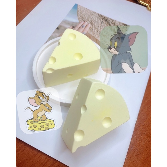 Bo Acc 快速出貨 湯姆貓與傑利鼠の最愛起司乳酪擴香石送禮生日禮物交換禮物婚禮小物 蝦皮購物
