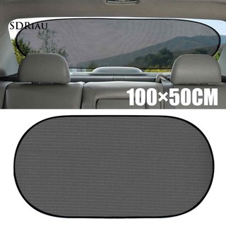 100x50cm 通用汽車後窗網狀遮陽罩遮陽罩防紫外線罩